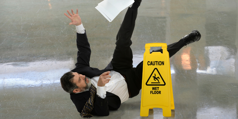 Slip Fall At Work